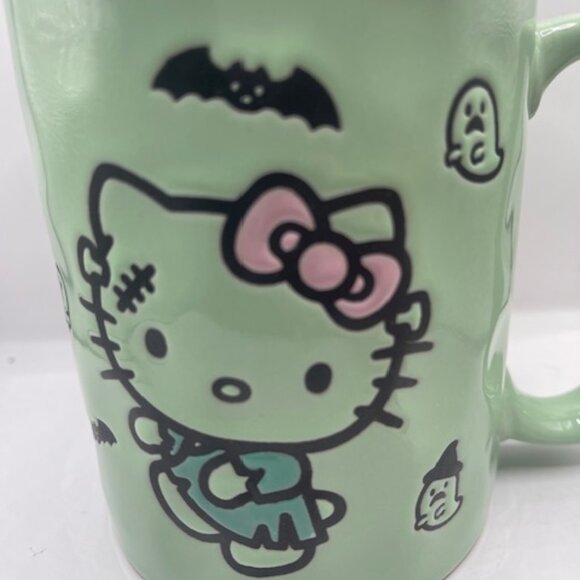 COPY - Hello Kitty Frankenkitty Mug Hello Kitty Mug for Halloween 2024 NWT - Picture 2 of 5